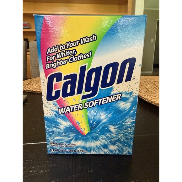 Calgon Other - NEW Calgon Laundry Powder Water Softener - 40oz 2 Lb 8 Oz Discontinued